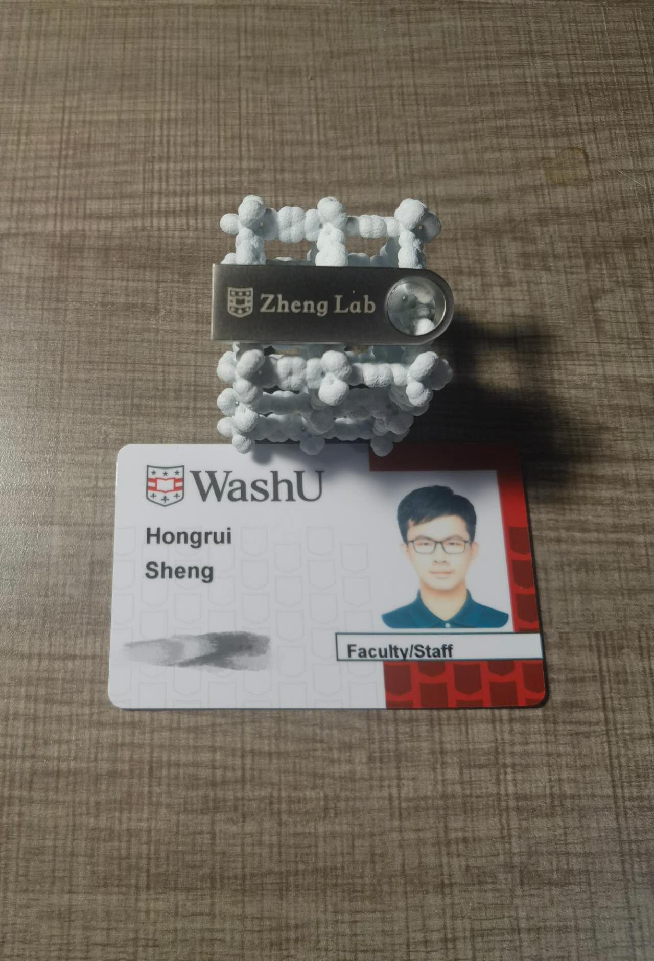 3D-printed MOF model